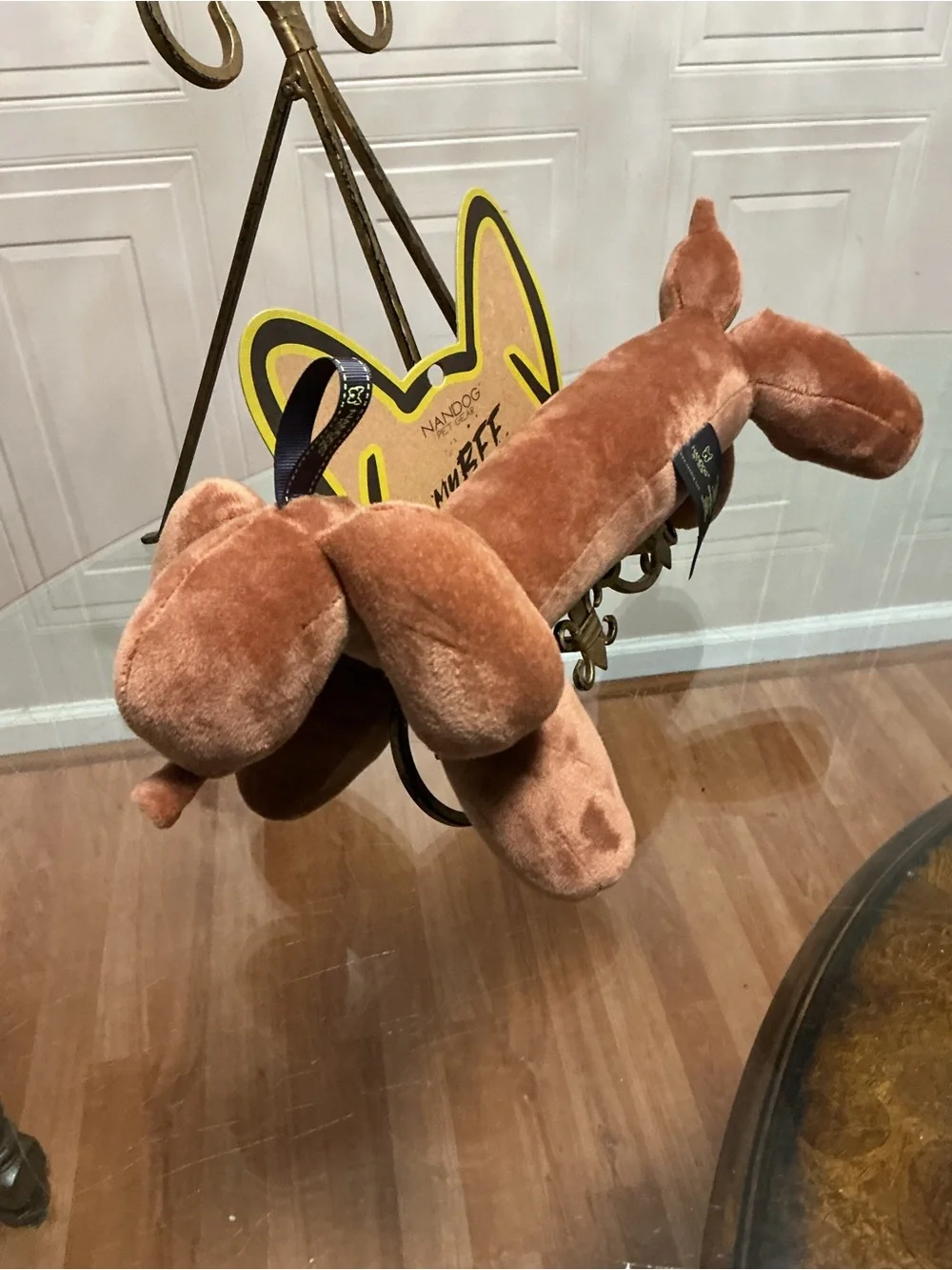 NEW Dog Toy Plush Balloon 15” Dog  Pets  With Squeaker   | NANDOG
